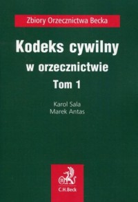 Kodeks cywilny w orzecznictwie. - okładka książki