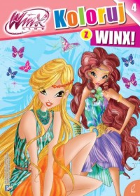 Koloruj z Winx 4 - okładka książki