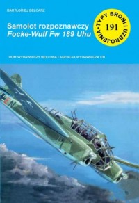 Samolot rozpoznawczy Focke-Wulf - okładka książki