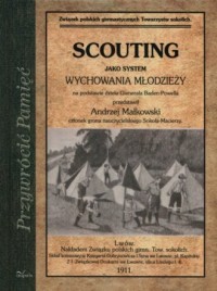 Scouting jako system wychowania - okładka książki