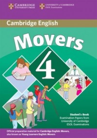 Cambridge English Movers 4 Students - okładka podręcznika