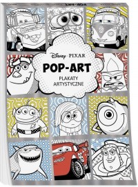 Disney Pixar Pop art. Plakaty artystyczne - okładka książki