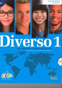 Diverso 1. Podręcznik i ćwiczenia - okładka podręcznika