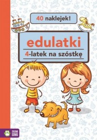 Edulatki 4-latek na szóstkę - okładka książki