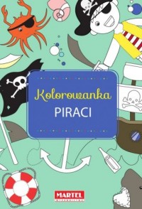 Kolorowanka Piraci - okładka książki
