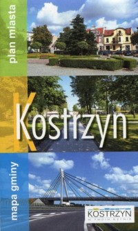 Kostrzyn mapa gminy 1:10 000 - okładka książki