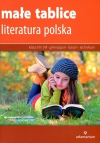 Małe tablice. Literatura polska - okładka podręcznika