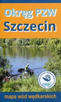 Mapa wód wędkarskich. Okręg PZW - okładka książki