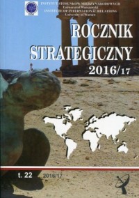 Rocznik Strategiczny 2016/2017 - okładka książki