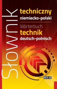 Słownik techniczny niemiecko-polski - okładka podręcznika