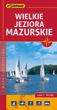 Wielkie Jeziora Mazurskie - okładka książki