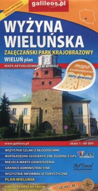 Wyżyna Wieluńska Załęczański Park - okładka książki