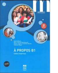 A propos B1 (ćwiczenia + CD MP3) - okładka podręcznika