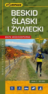 Beskid Śląski i Żywiecki - mapa - okładka książki