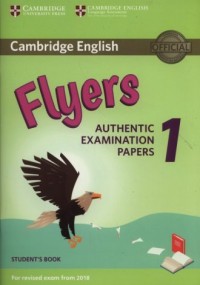Cambridge English Flyers 1 Students - okładka podręcznika