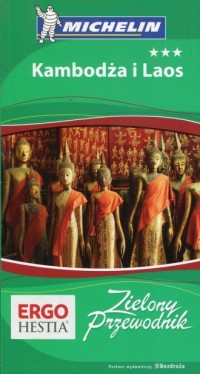 Kambodża i Laos Zielony. Przewodnik - okładka książki