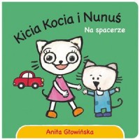 Kicia Kocia i Nunuś. Na spacerze - okładka książki