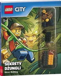 LEGO City. Sekrety dżungli. LSB-12 - okładka książki
