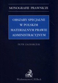 Obszary specjalne w polskim materialnym - okładka książki