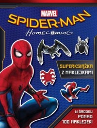 Spider-Man Homecoming. Superksiążka - okładka książki