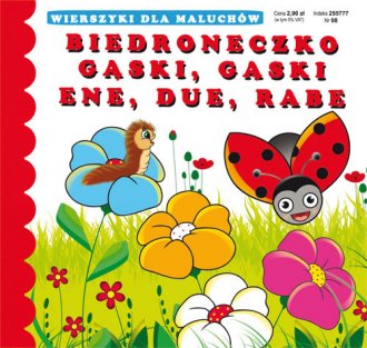 Biedroneczko Gąski gąski Ene due - okładka książki