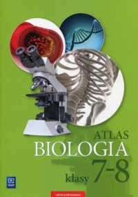 Biologia Atlas 7-8. Szkoła podstawowa - okładka podręcznika
