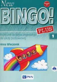 New Bingo! 1 Plus. Szkoła podstawowa - okładka podręcznika