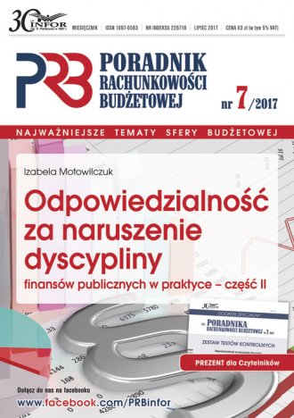 Poradnik Rachunkowości Budzetowej - okładka książki