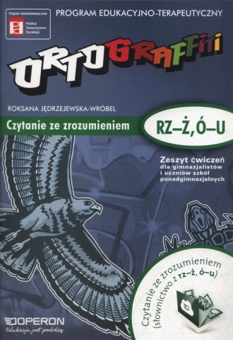 Ortograffiti. Zeszyt ćwiczeń. Czytanie - okładka podręcznika