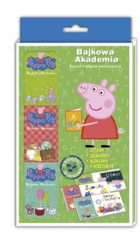 Peppa Pig Bajkowa Akademia Tom - okładka książki