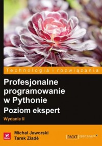 Profesjonalne programowanie w Pythonie - okładka książki