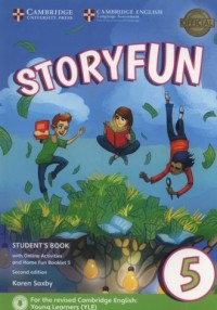 Storyfun 5 Students Book with Online - okładka podręcznika
