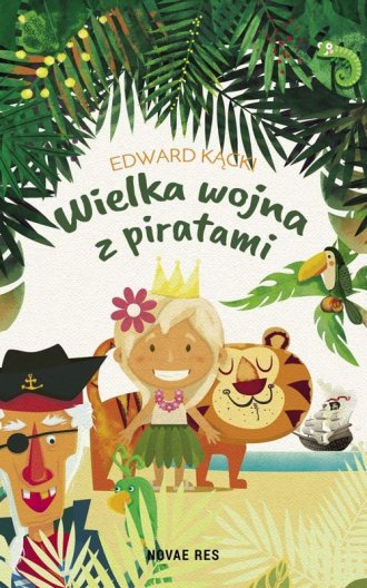 Wielka wojna z piratami - okładka książki