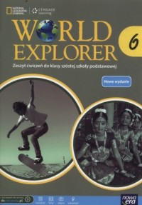 World Explorer 6. Szkoła podstawowa. - okładka podręcznika