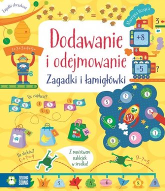 Zagadki i łamigłówki. Dodawanie - okładka książki