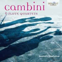 Cambini: 6 Flute Quartets - okładka płyty