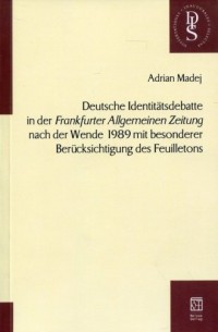 Deutsche Identitatsdebatte in der - okładka książki