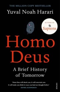Homo Deus. A Brief History of Tomorrow - okładka książki