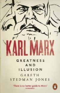 Karl Marx Greatness and Illusion. - okładka książki