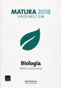 Matura 2018. Biologia. Szkoła ponadgimnazjalna. - okładka podręcznika
