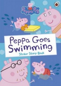 Peppa Goes Swimming - okładka książki