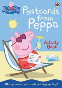 Peppa Pig Postcards from Peppa - okładka książki