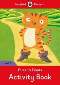Puss in Boots Activity Book Level - okładka książki