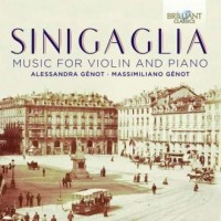 Sinigaglia: Music For Violin & - okładka płyty