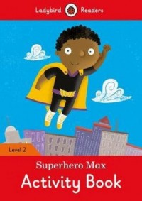 Superhero Max Activity Book Level - okładka książki