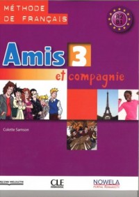 Amis et compagnie 3. Podręcznik - okładka podręcznika