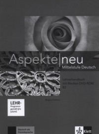 Aspekte neu B2 Lehrerhandbuch +DVD - okładka podręcznika