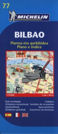 Bilbao Mapa 1:9000 - okładka książki