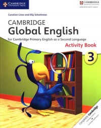 Cambridge Global English 3. Activity - okładka podręcznika