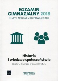 Egzamin gimnazjalny 2018. Gimnazjum. - okładka podręcznika